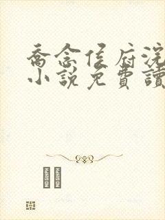 乔念侯府浣衣局小说免费读全文