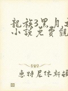 龙族3黑月之潮小说免费观看