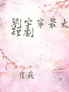 刘宇宁最火5部短剧