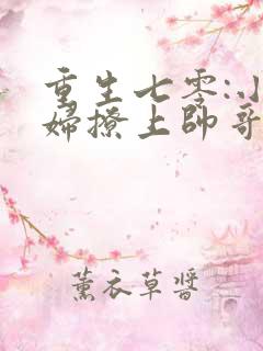 重生七零:小媳妇撩上帅哥哥