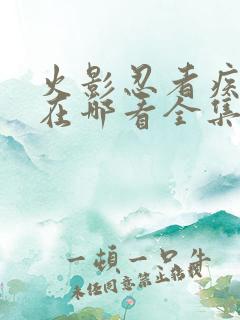 火影忍者疾风传在哪看全集