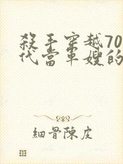 杀手穿越70年代当军嫂的小说