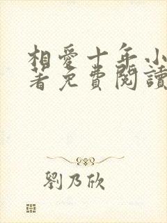 相爱十年小说原著免费阅读