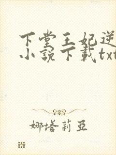 下堂王妃逆袭记小说下载txt