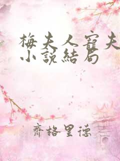 梅夫人宠夫日常小说结局