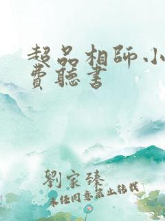 超品相师小说免费听书