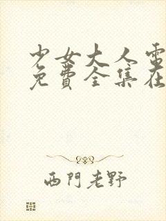 少女大人电视剧免费全集在线观看