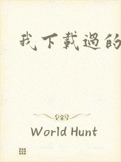 我下载过的游戏