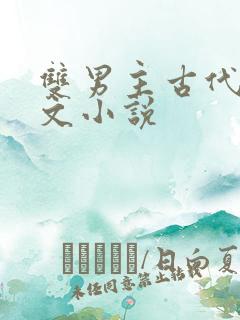 双男主古代高干文小说