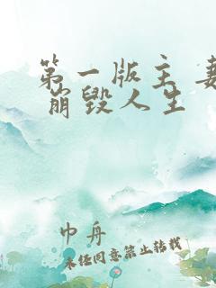 第一版主 妻殇 崩毁人生