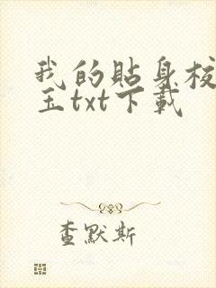 我的贴身校花带玉txt下载