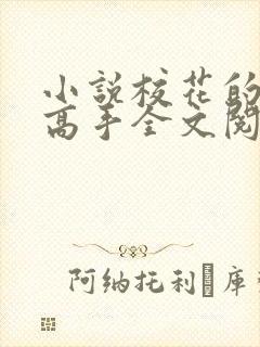 小说校花的贴身高手全文阅读免费