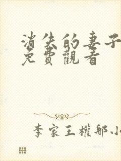 消失的妻子短剧免费观看