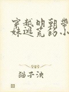 穿越明朝带着妹妹逃荒的小说