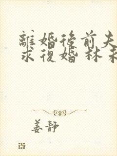 离婚后前夫哭着求复婚 林未央