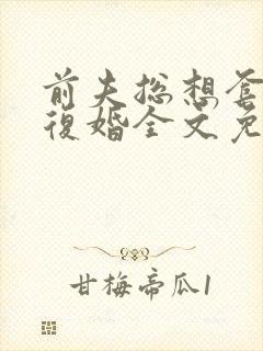 前夫总想套路我复婚全文免费阅读