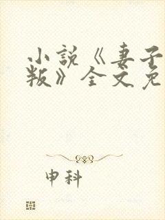 小说《妻子的背叛》全文免费阅读