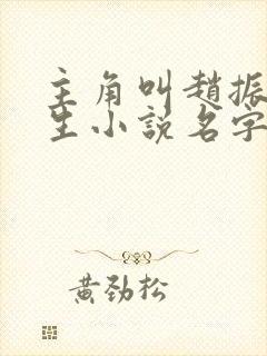 主角叫赵振的重生小说名字