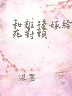 和离后嫁给渣王死对头