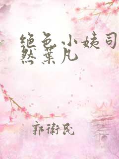 绝色小姨司空嫣然叶凡