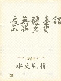 夜无疆秦铭小说正版免费