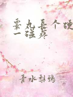 睾丸长个硬疙瘩一碰疼