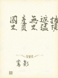 国产无遮挡又粗又爽又猛视频