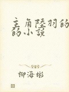 主角陆羽的官场的小说