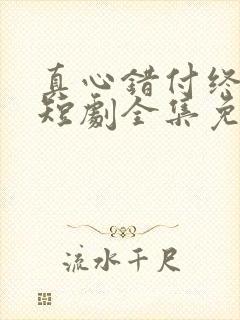 真心错付终成空短剧全集免费播放