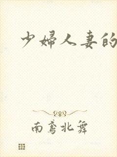 少妇人妻的小说
