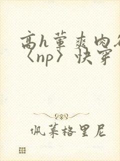 高h荤爽肉欲文〈np〉快穿
