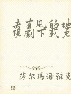 去有风的地方电视剧下载免费