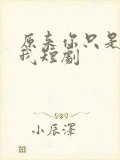 原来你只是不爱我短剧