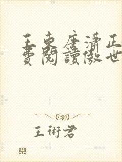 王东唐潇正版免费阅读傲世潜龙