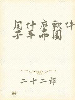 用什么软件画房子平面图