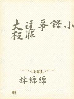 大道争锋小说精校版