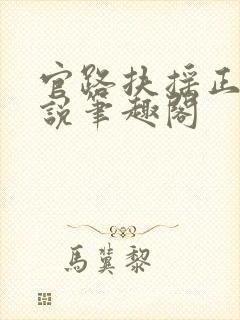 官路扶摇正版小说笔趣阁