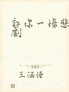 许你一场悲欢网剧
