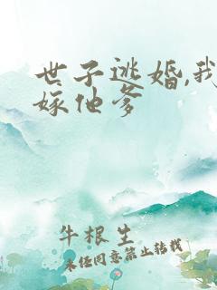 世子逃婚,我改嫁他爹