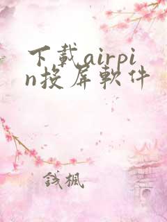 下载airpin投屏软件