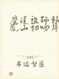 魔道祖师动漫百凤山初吻片段