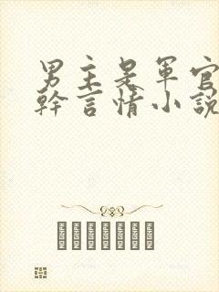 男主是军官的高干言情小说