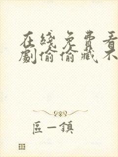 在线免费看电视剧偷偷藏不住