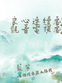 良心连续剧免费观看电视剧