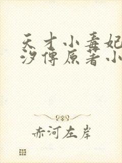 天才小毒妃(芸汐传原著小说) 芥沫