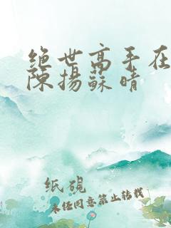 绝世高手在都市陈扬苏晴