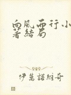 向风而行小说原著结局