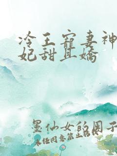 冷王宠妻神医狂妃甜且娇