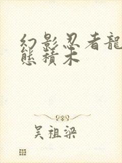 幻影忍者龙之形态积木