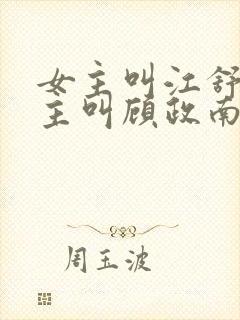 女主叫江舒棠男主叫顾政南的小说